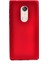 Case Street Alcatel 5 Kılıf Premier Silikon Arka Koruma + Nano Glass Kırmızı 1