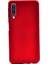 Samsung Galaxy A50 Kılıf Premier Silikon Koruma+Nano Glass Kırmızı 1