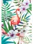 Lovely Spr Flamingo Flowers 64715-6 1