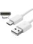 Type C USB Powerbank Kısa Şarj Kablosu Beyaz 2