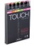 Touch Twın Marker 6Lı Set Florasan Renkler 1