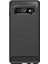 Samsung Galaxy S10 Brushed Carbon Fiber Silikon Kılıf 1