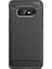 Samsung Galaxy S10E Brushed Carbon Fiber Silikon Kılıf 1