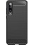 Xiaomi Mi 9 Brushed Carbon Fiber Silikon Kılıf 1