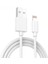 iPhone Uyumlu iPad Lightning USB Şarj ve Data Kablosu - 2 mt Beyaz 1