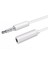 3.5 mm Aux, Kulaklık Uzatma Kablosu 1 mt Beyaz - Model No : MH023 3