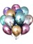 Balon Krom Parlak Mirror Karışık Renk 30 cm * 40 cm 10 Adet 1