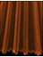 Lüx Avangart Taba 1/3 Sık Pileli File Tül Perde - 600X280 cm 1