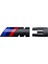 Bmw M3 Arka Bagaj Yazısı Si̇yah Küçük Arması 1