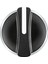 XB4BD21 - Siyah Mandal Buton Ø22 2 Konumlu Sabit 1Na 1