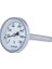 Termometre 0-500 °C Çap 63 mm Daldırma Boyu 40 cm Arkadan Bağlantılı G 1/2 inç 1