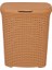 Smartware Kirli Çamaşır Sepeti Teak Rattan Desenli 1