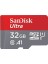 Ultra 32GB microSDHC UHS-I Hafıza Kartı SDSQUAR-032G-GN6MN 1