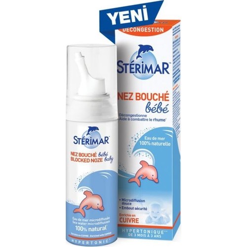 Sterimar Hypertonic Baby Tıkalı Burun 100 ml