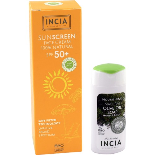 incia sunscreen face cream