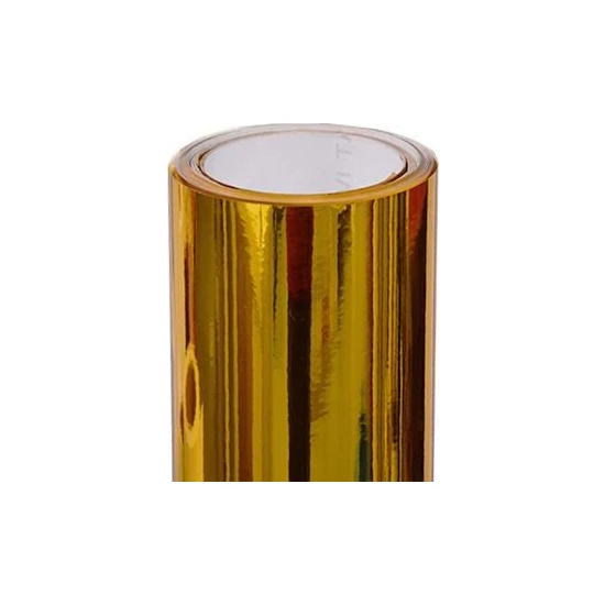 Kıraç Altın Varak(Ayna) Yapışkanlı Folyo (122Cmx1Mt)