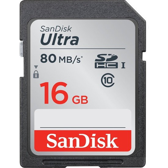 SanDisk Ultra 16 GB SD Kart