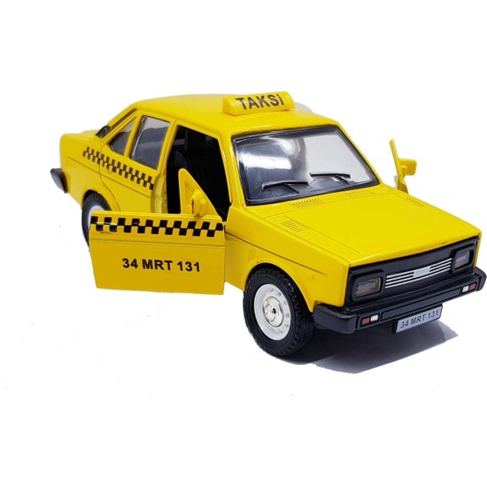 Can Oyuncak Çekbırak 132 Metal Murat 131 Model Araç Sarı