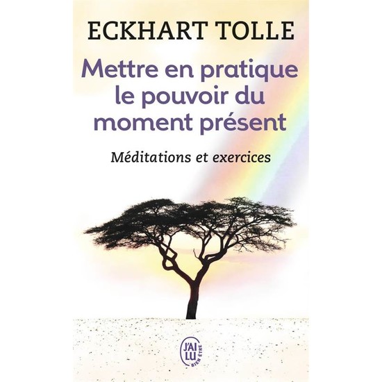 Mettre en pratique le pouvoir du moment present Eckhart Kitabı