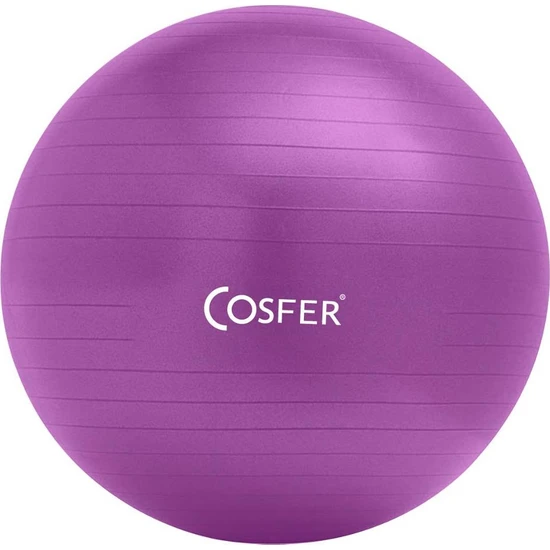 Cosfer CSF 55CMMR Pilates topu 55 cm Mor
