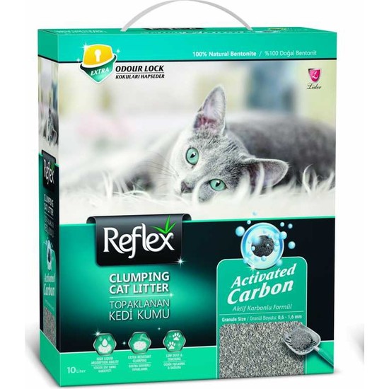 Reflex Reflex Aktif Karbonlu Topaklanan Kedi Kumu 10Lt Fiyatı