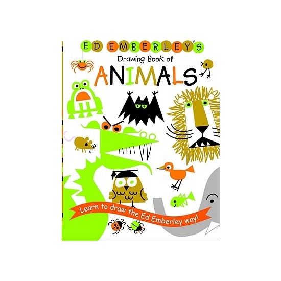 Ed Emberley's Drawing Book Of Animals Ed Emberley Kitabı