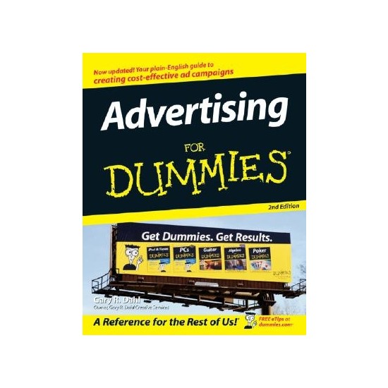 Advertising For Dummies 2e Gary R.Dahl Kitabı ve Fiyatı
