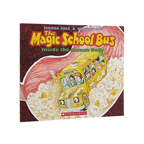 Magic School Bus Inside The Human Body Joanna Cole Kitabı