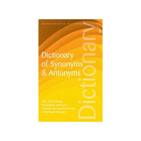 Dictionary Of Synonyms And Antonyms M. Manser Kitabı ve Fiyatı