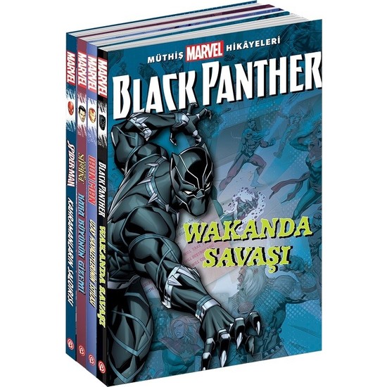 Müthiş Marvel Hikayeleri Seti (4 Kitap) Fiyatı Taksit Seçenekleri