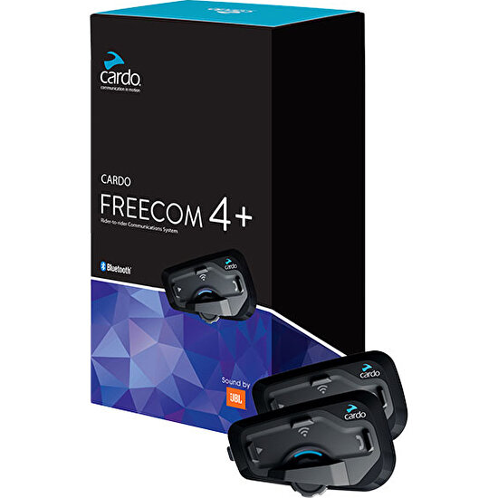 Cardo Freecom 4 + Duo Bluetooth ve Intercom (Ikili Paket)
