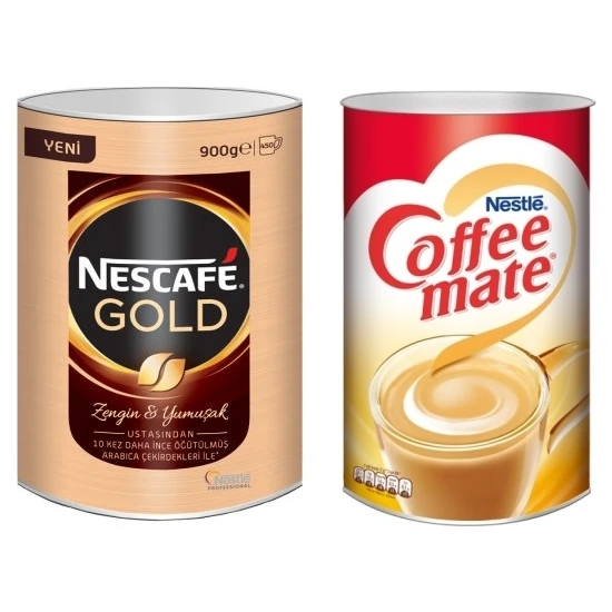 MP HB-TY Nescafe Gold 900 gr. + Coffee Mate Kahve Kreması 2000 gr n11 marketplace