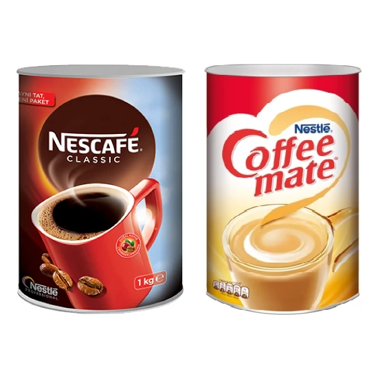 Nescafe Classic 1000 gr. + Coffee Mate Kahve Kreması 2000 gr.