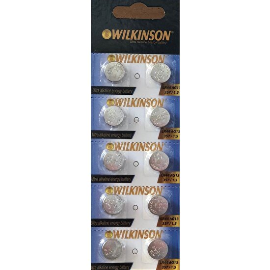 Wilkinson Saat Pili   10  Adet (2  Li  5 Paket)