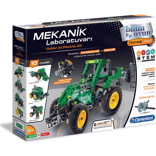 Clementoni Mekanik Laboratuvarı Tarım Ekipmanları