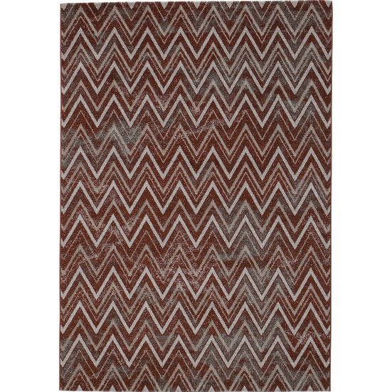 Enza Home PUNE Halı Kırmızı/Bej (120x180 cm) Fiyatı