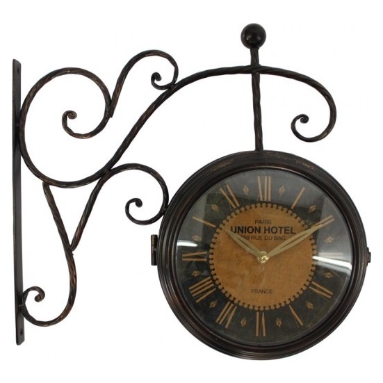 Bahattedarik Romen Metal İstasyon Duvar Saati 41 x 39 cm Fiyatı Bahattedarik Romen Metal İstasyon Duvar Saati 41 x 39 cm Fiyatı