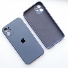 More Gsm iPhone 11 Uyumlu Köseli Kalıp 12 Görünümlü Lansman Içi Süet Silikon Kılıf