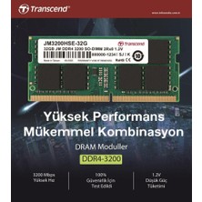 Exotic Home Transcend 32GB Jm Ddr4 3200MHZ So-Dımm JM3200HSE-32G