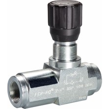 Fer-Ro Fcc Serisi 3/8’’ Bsp Hız Ayar Valfi -Çekli-