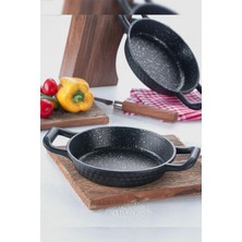 Acar Diamante Siyah Döküm Sahan - 18 cm