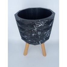 Utav Saksı Ayaklı Beton Saksı 1.7 Lt