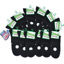 Dündar Dikişsiz Bambu Erkek Konç Patik - D004 12 Adet