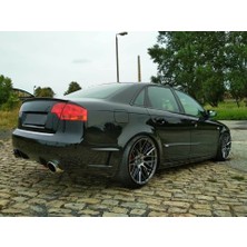 Born Garage 2008 Audi A4 Sedan Uyumlu Bagaj Havuzu Tam Uyumlu 3D Kauçuktur