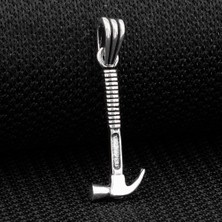 Takı925  Çekiç Tasarımlı 925 Ayar Gümüş Kolye Ucu