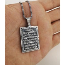 Takı925  Osmanlı Tuğrası Motifli Erkek Kolye