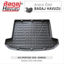 Born Garage 2017 Kia Sportage Bagaj Havuzu Kokusuz Kauçuk