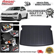 Born Garage 2020 Volkswagen Golf Bagaj Havuzu Tam Uyumlu