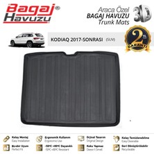 Born Garage 2020 Skoda Kodiaq Bagaj Havuzu Tam Uyumlu Kauçuk