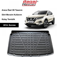 Born Garage 2014 Nissan Qashqai 3D Bagaj Havuzu Kokusuz Kauçuk